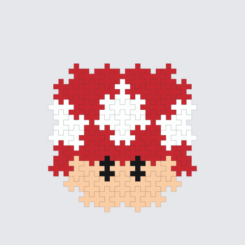 Plus-Plus Toad (Mario) instructions