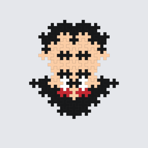 Plus-Plus Vampire instructions