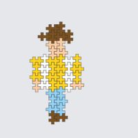Plus-Plus Woody (Toy Story) instructions