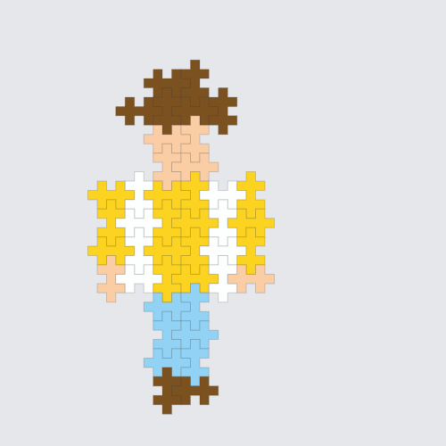 Plus-Plus Woody (Toy Story) instructions