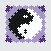 Plus-Plus YingYang instructions