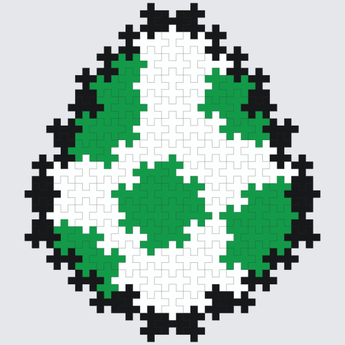 Plus-Plus Yoshi egg