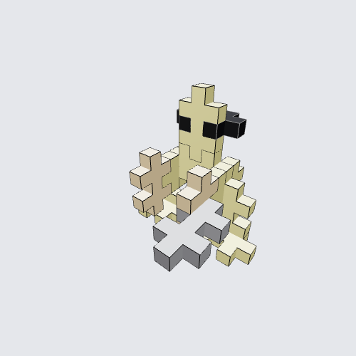 Plus-Plus Battle droid Instructions