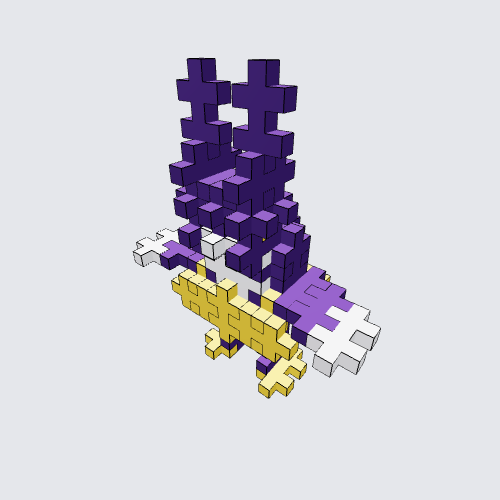 Plus-Plus Big the cat (Sonic) Instructions