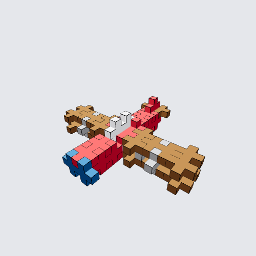 Plus-Plus Biplane Instructions