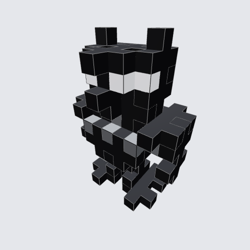Plus-Plus Black panther Instructions