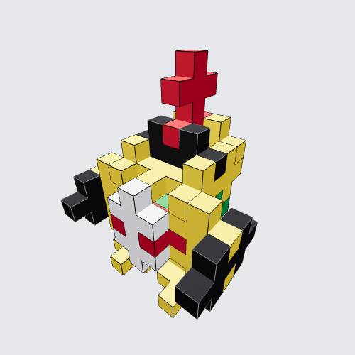 Plus-Plus Bowser Jr. instructions