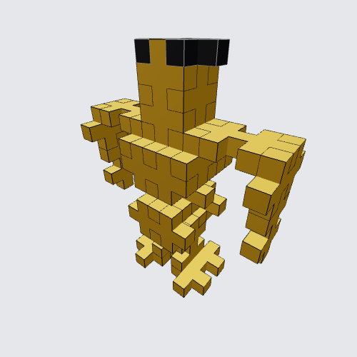 Plus-Plus C-3PO Instructions