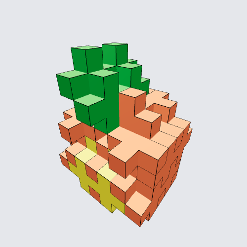 Plus-Plus Calabaza Instructions