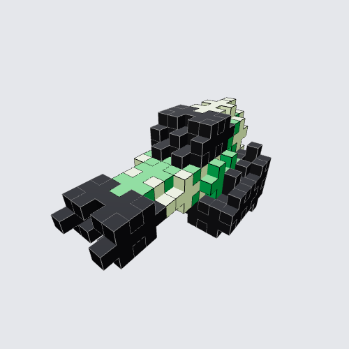 Camouflage tank