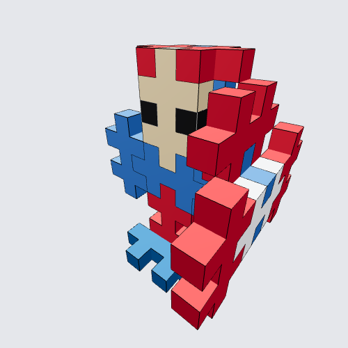 Plus-Plus Captain America Instructions