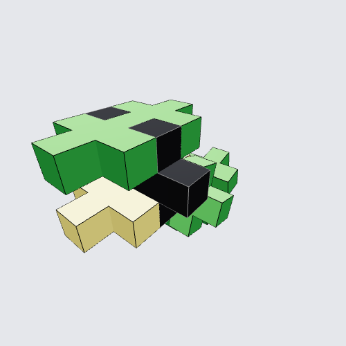 Plus-Plus Caterpie Instructions