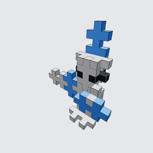 Plus-Plus Chevalier Instructions