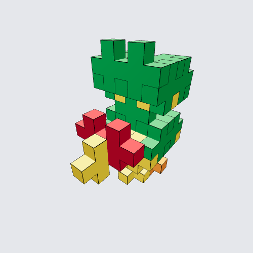 Plus-Plus Chicken Jockey Minecraft Instructions