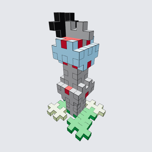 Plus-Plus Control Tower Instructions