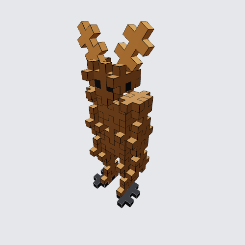 Plus-Plus Deer Instructions