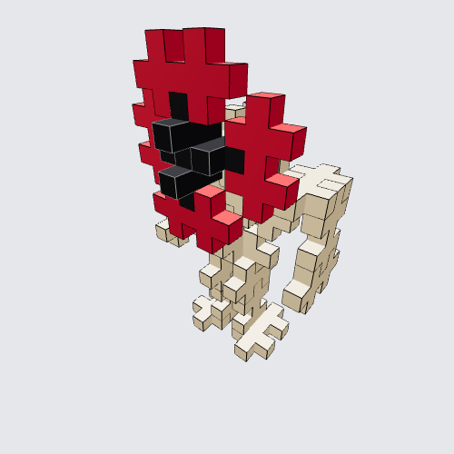 Plus-Plus Demogorgon Instructions