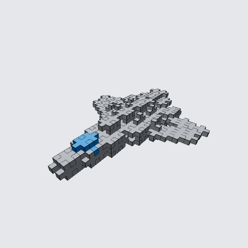 Plus-Plus Fighter jet instructions