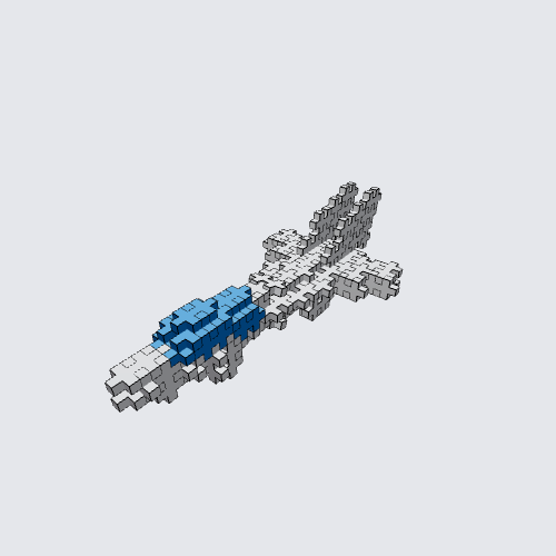 Plus-Plus Fighter plane Instructions
