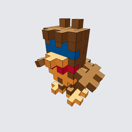 Plus-Plus Freddy Instructions