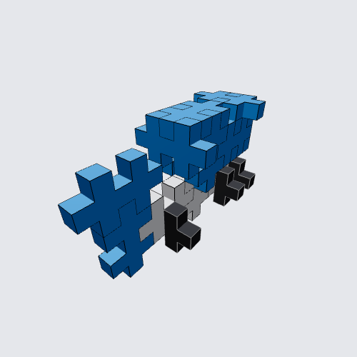 Plus-Plus Fuel truck Instructions