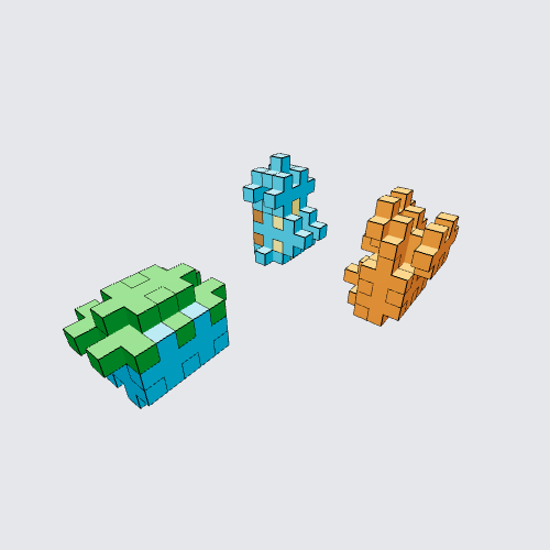 Plus-Plus Gen 1 starters Instructions