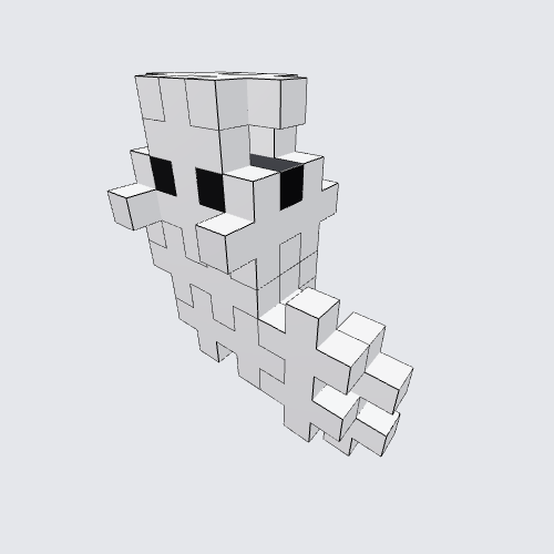 Plus-Plus Ghost Instructions