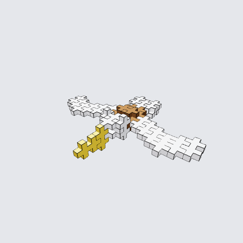 Plus-Plus Golden eagle Instructions