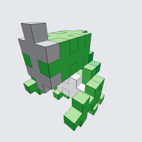 Plus-Plus Haxorus Instructions