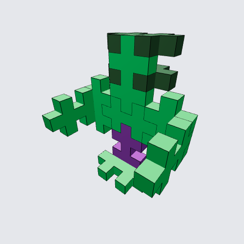 Plus-Plus Hulk Instructions