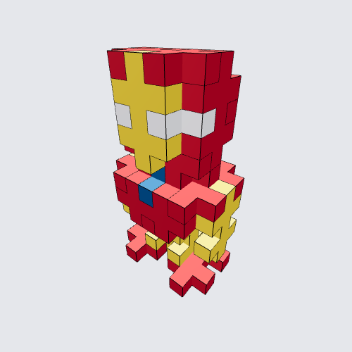 Plus-Plus Iron Man instructions