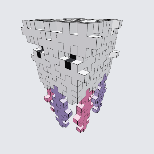 Plus-Plus Jellyfish Instructions