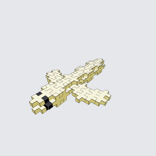 Plus-Plus Long Dragon Instructions