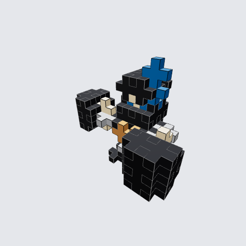 Plus-Plus Mega Knight clash royale Instructions