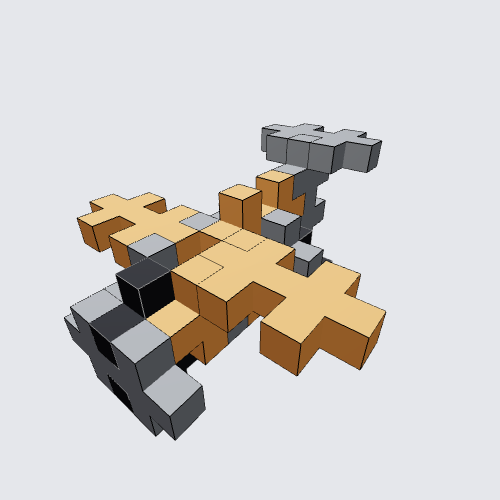 Plus-Plus Military Cargo Plane instructions