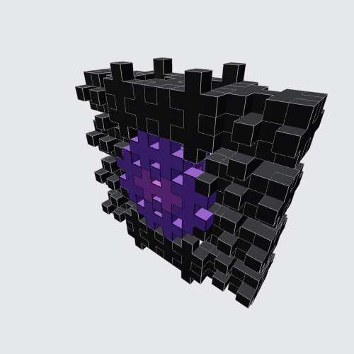 Plus-Plus Nether portal Instructions