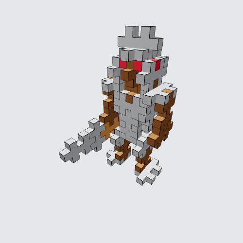 Plus-Plus Orc Instructions