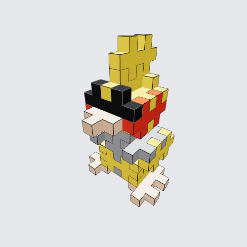 Plus-Plus Parrot instructions