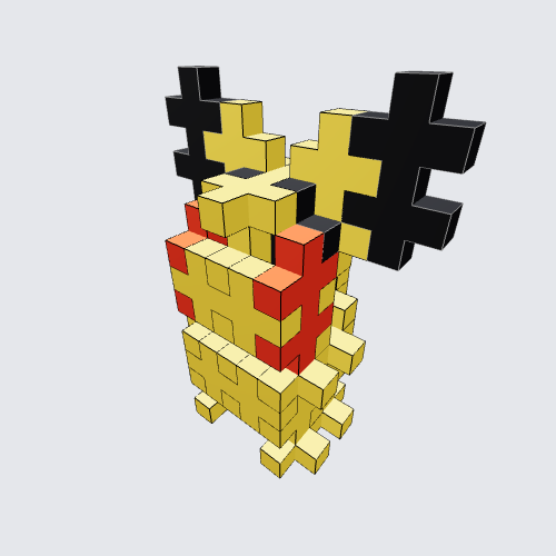 Plus-Plus Pikachu Instructions