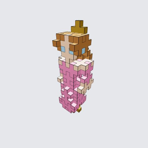 Plus-Plus Princess Instructions