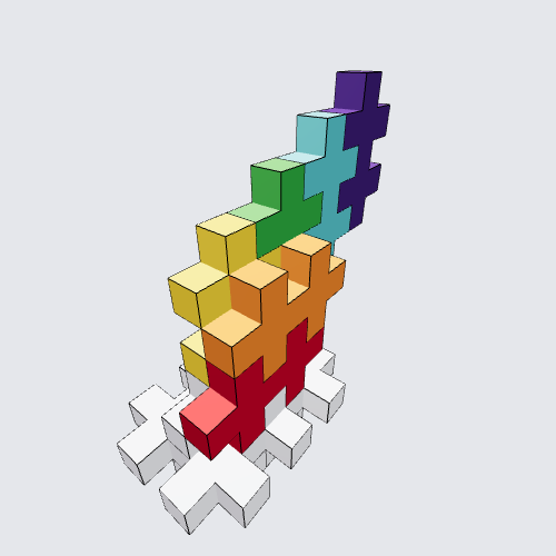 Plus-Plus Rainbow Instructions