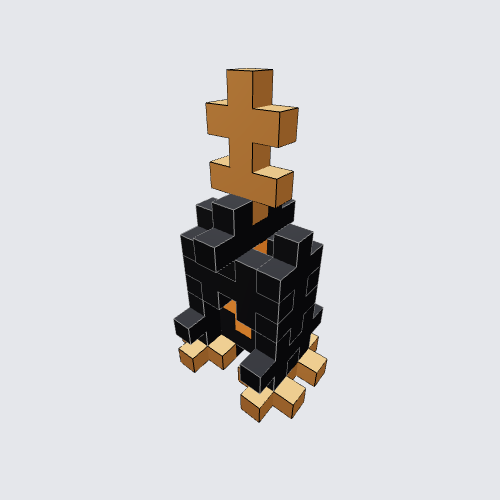 Plus-Plus Roggenrola Instructions