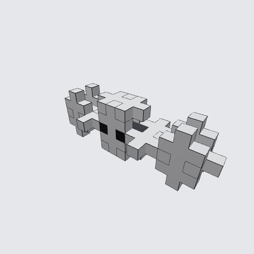 Plus-Plus Simple Geodude Instructions