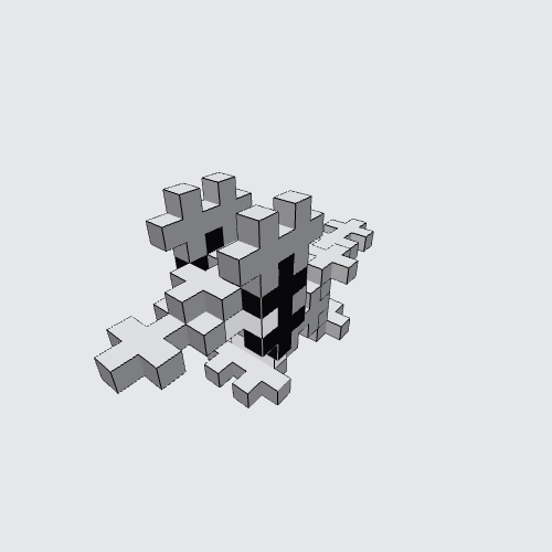 Plus-Plus Simple Wolf Instructions