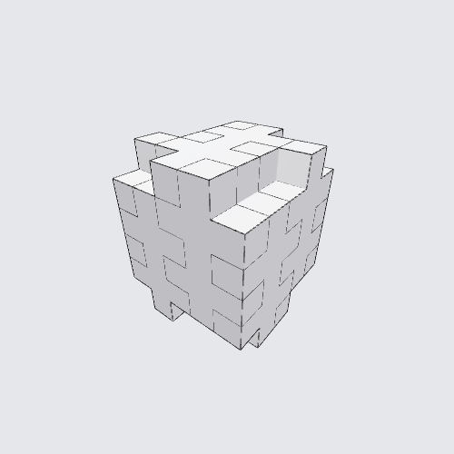 Plus-Plus Small cube instructions