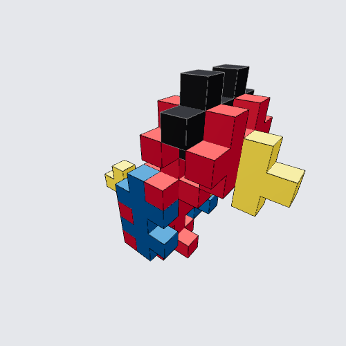 Plus-Plus small parrot instructions