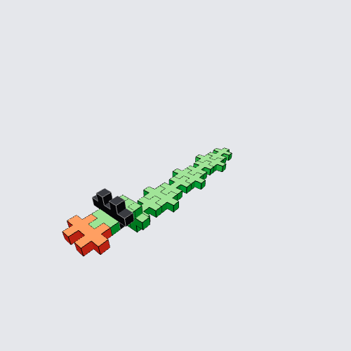 Plus-Plus Snake Instructions