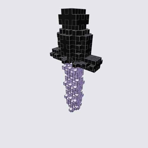 Plus-Plus Sword Instructions