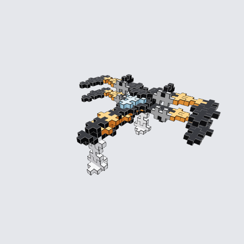 Plus-Plus T-70 X-wing instructions