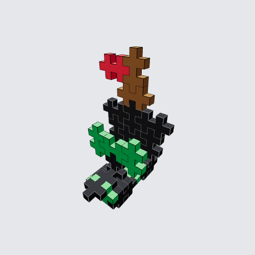Plus-Plus The black diamond pirate ship Instructions